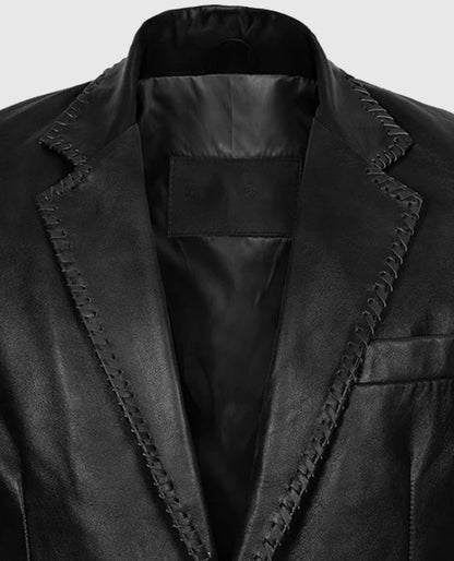 Men's Leather Medieval Blazer