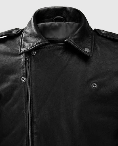Men's Riding Rutland Black Leather Jacket