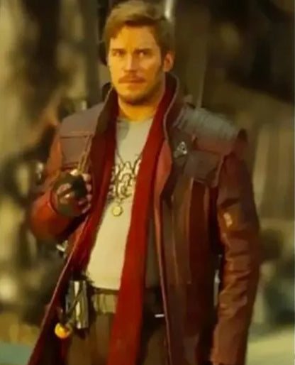 Guardians Of Galaxy 2 Peter Quill Trench Coat