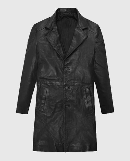 Order Billy Butcher The Boys Karl Urban Leather Black Long Coat