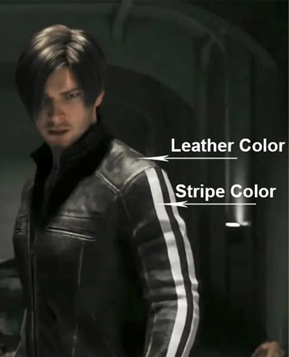 Resident Evil Vendetta Leon Kennedy Leather Jacket
