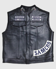 Jax Teller Sons of Anarchy Leather Vest
