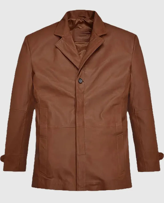 Robert Downey Jr The Singing Detective Leather Blazer
