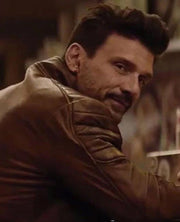 Boss Level Roy Pulver Brown Leather Jacket