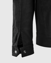 Men's Black Thunder Storm Biker Leather Jacket