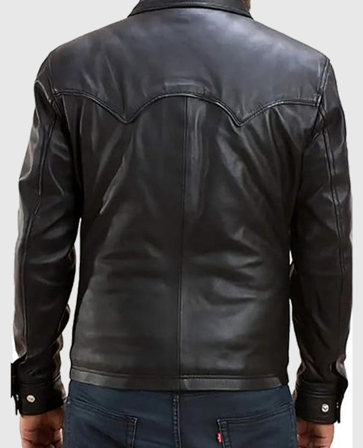 The Walking Dead Governor Leather Jacket