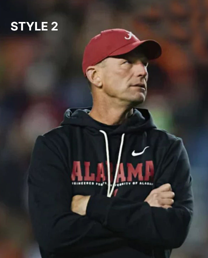 Alabama Gameday Kalen DeBoer Black Hoodie