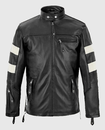 Keanu Reeves Black Leather Jacket