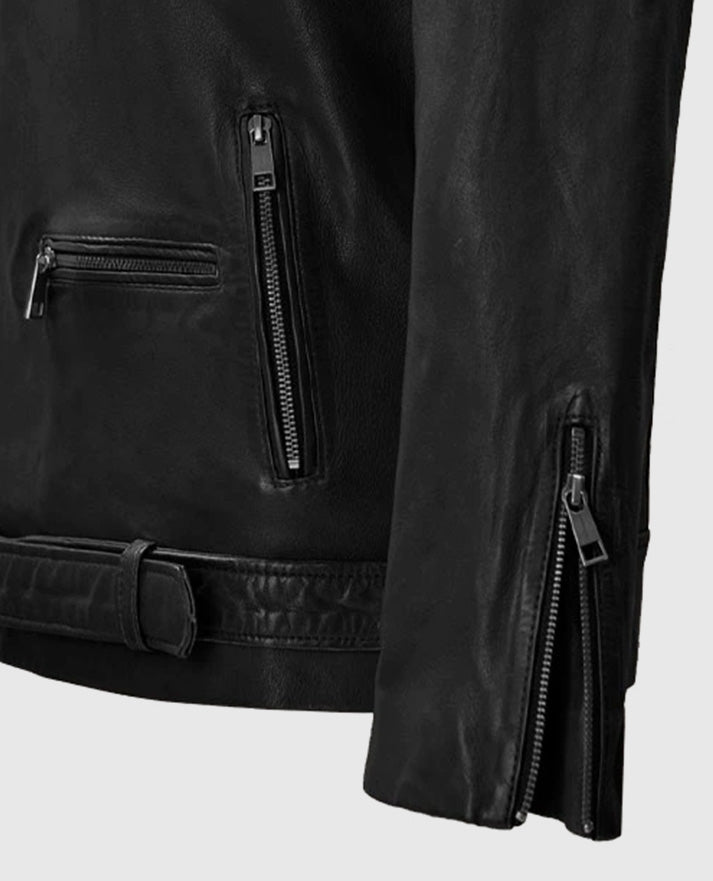 Men's Riding Rutland Black Leather Jacket