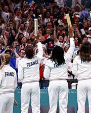 Team France Paris 2024 Olympics Podium Jacket