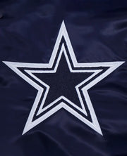 Dallas Cowboys Mashup Classic Rib Satin Jacket