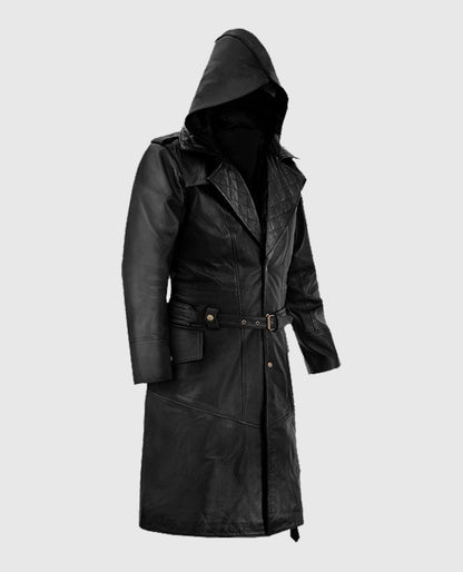Assassin's Creed Jacob Frye Leather Long Coat