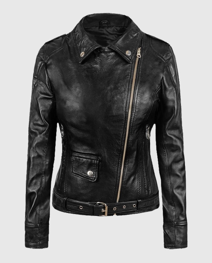 Sarah Connor Terminator Genisys Leather Jacket