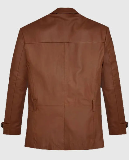 Robert Downey Jr The Singing Detective Leather Blazer
