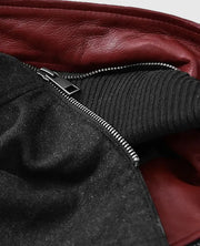 Rodeo Hooded Leather Jacket For Men