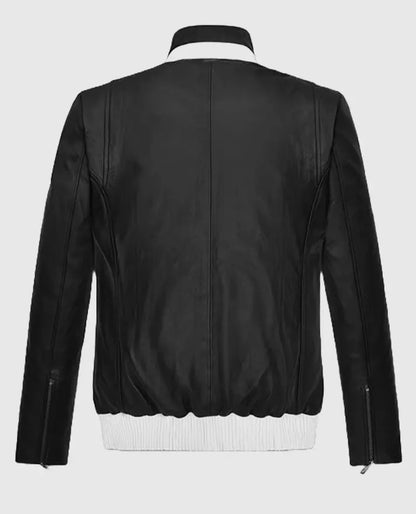 Sebastian Stan Leather Jacket