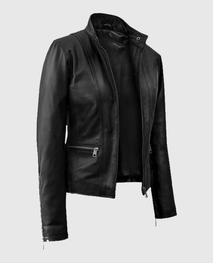 Mila Kunis Leather Jacket