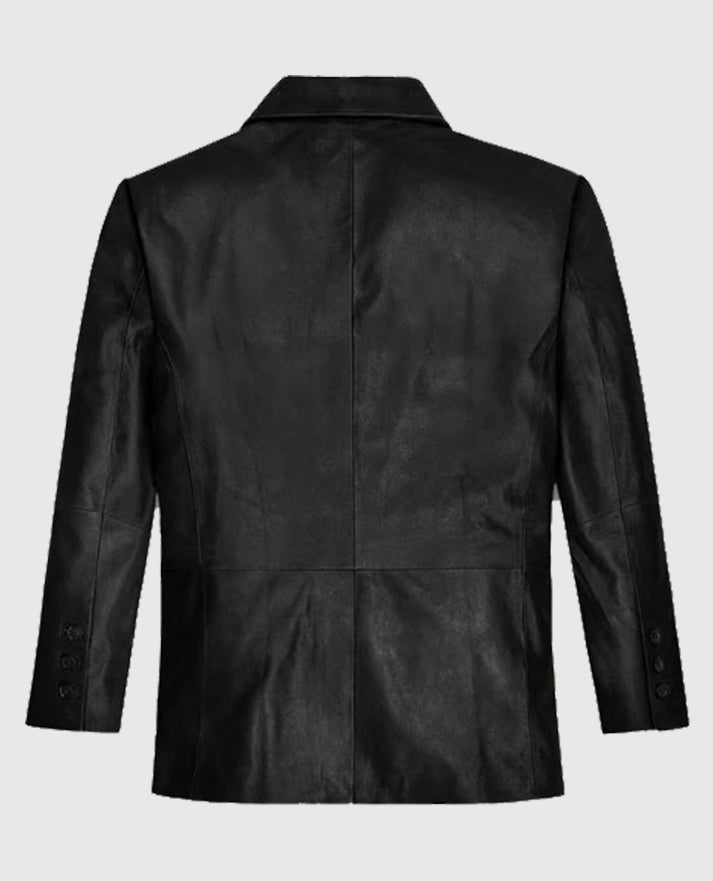 Ben Stiller Leather Blazer