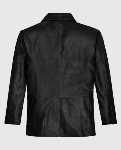 Ben Stiller Leather Blazer