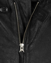 Men's Black Moto Leather Jacket