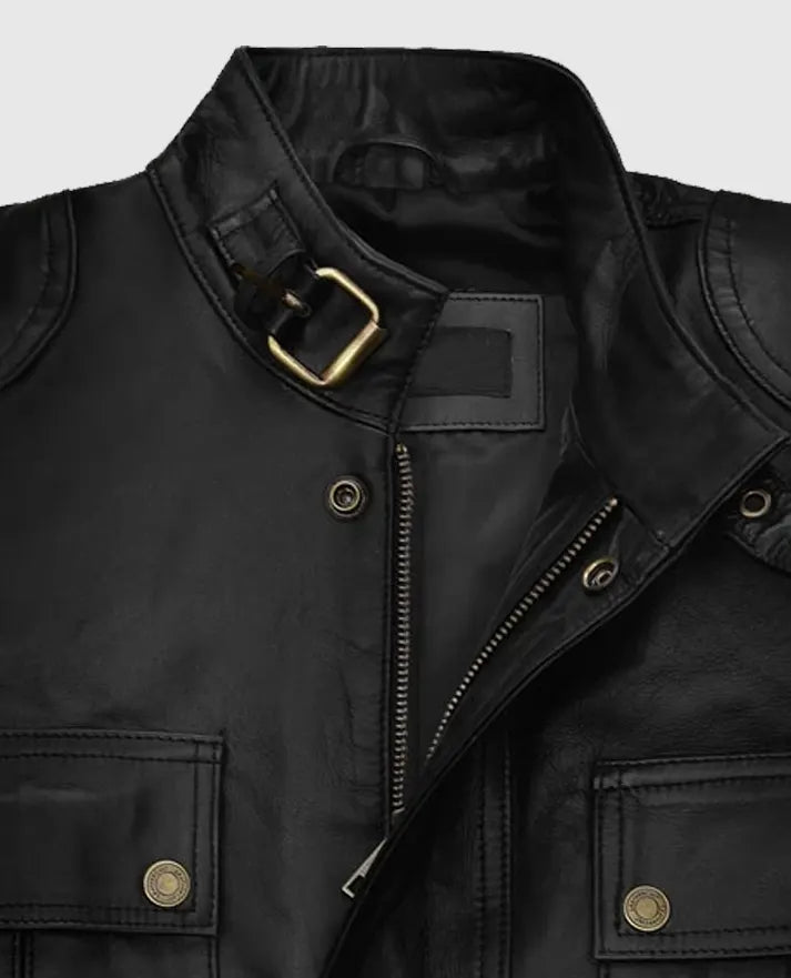 The Expendables Lee Christmas Leather Jacket