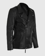 Jim Carrey Toronto International Film Festival Leather Jacket