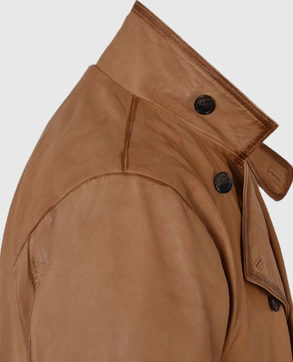 Men's Royal Flying Tan Burnished Coat