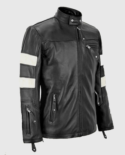 Keanu Reeves Black Leather Jacket