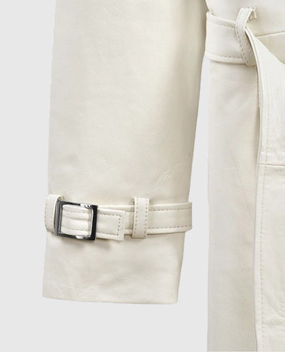 Vanessa Kirby Mission Impossible Fallout Leather Long Coat