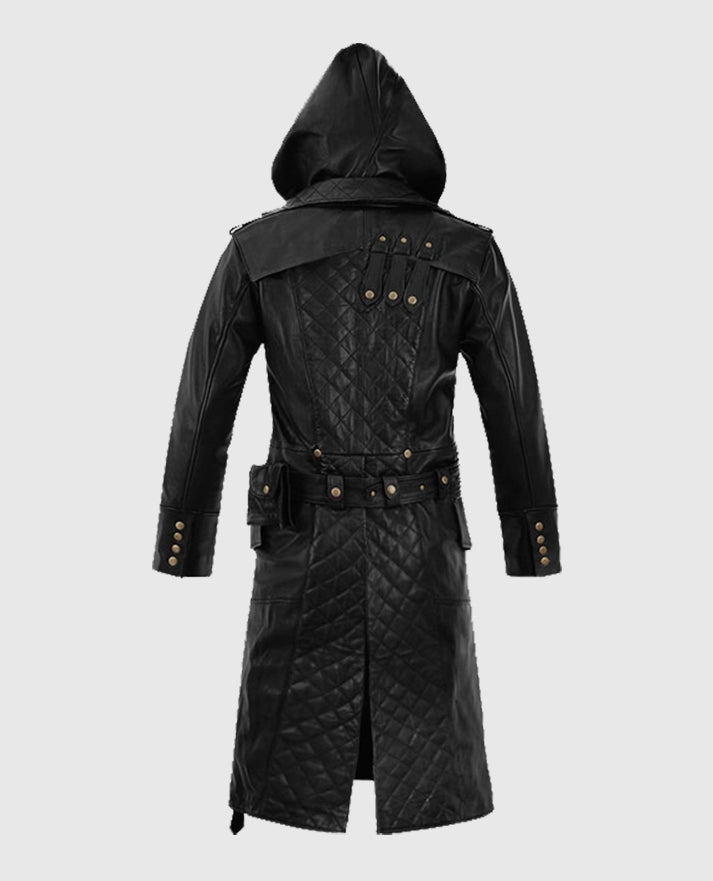Assassin's Creed Jacob Frye Leather Long Coat