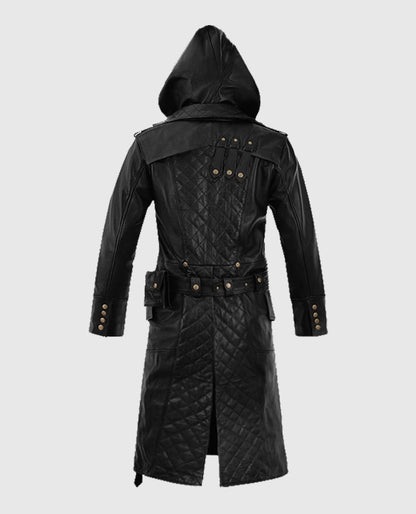 Assassin's Creed Jacob Frye Leather Long Coat