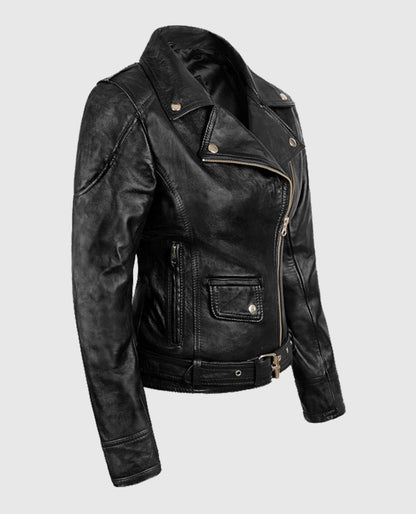 Sarah Connor Terminator Genisys Leather Jacket
