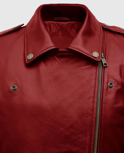 Emilia Clarke Last Christmas Leather Jacket