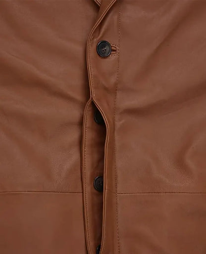 Robert Downey Jr The Singing Detective Leather Blazer
