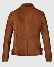 Vanessa Hudgens Brown Leather Jacket
