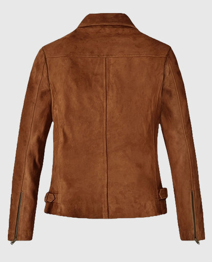 Vanessa Hudgens Brown Leather Jacket