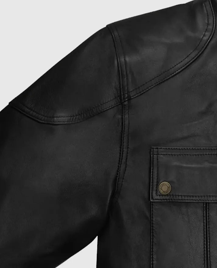 The Expendables Lee Christmas Leather Jacket