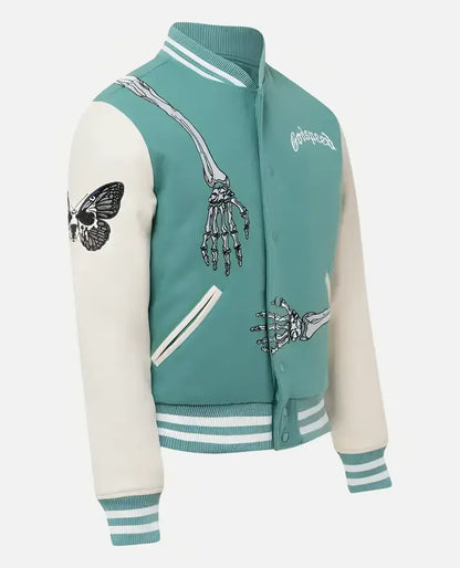 Godspeed Skull Rod Halloween Bomber Jacket