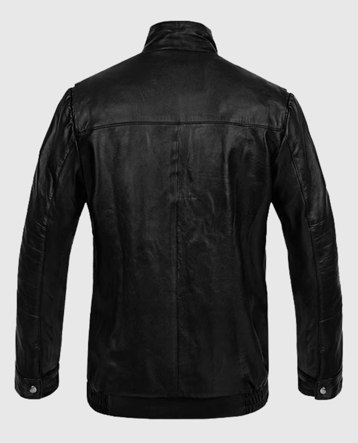 Johnny Depp Black Mass Leather Jacket