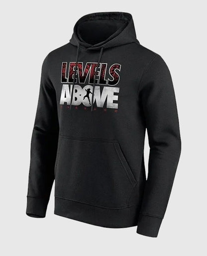 Roman Reigns Levels Above Black Hoodie