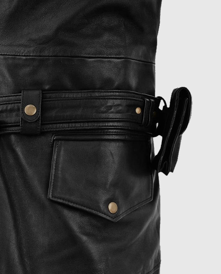 Assassin's Creed Jacob Frye Leather Long Coat