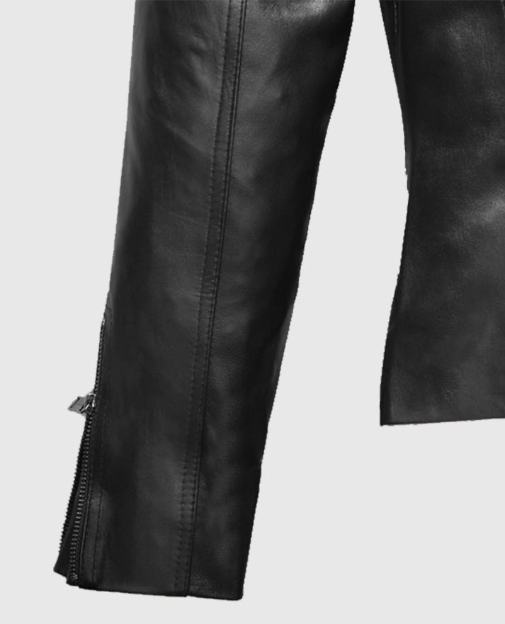 Miley Cyrus Leather Jacket