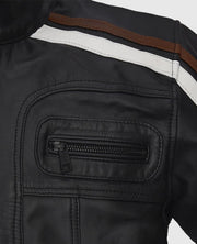 Ansel Elgort November Criminals Leather Jacket