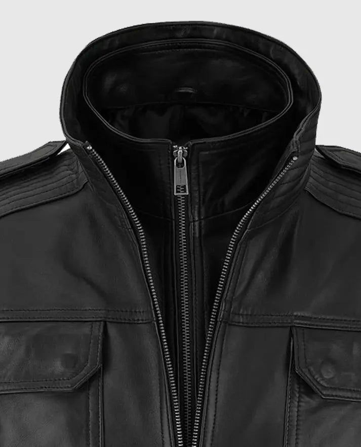 Sean Bean Cleanskin Leather Jacket