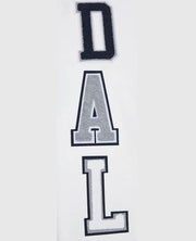 Dallas Cowboys Script Tail Classic Rib Varsity Jacket