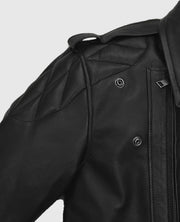 Freddie Mercury Black Leather Jacket