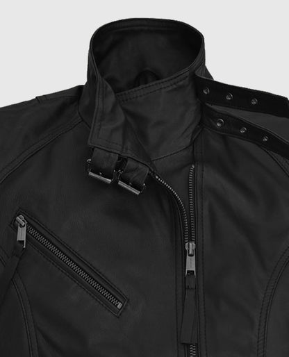 Natalie Portman Vox Lux Leather Jacket