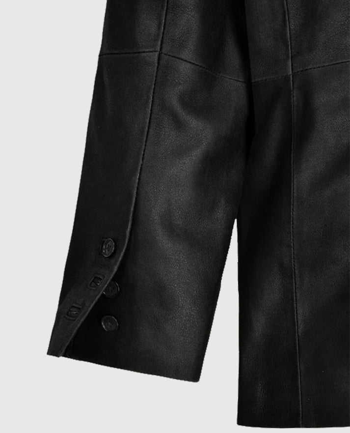 Ben Stiller Leather Blazer