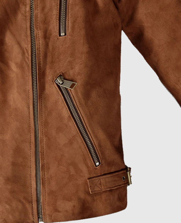 Vanessa Hudgens Brown Leather Jacket