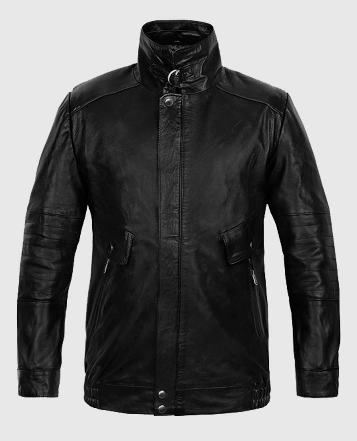 Johnny Depp Black Mass Leather Jacket